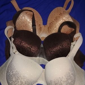 3 soma stunning support full coverage 36DD bras